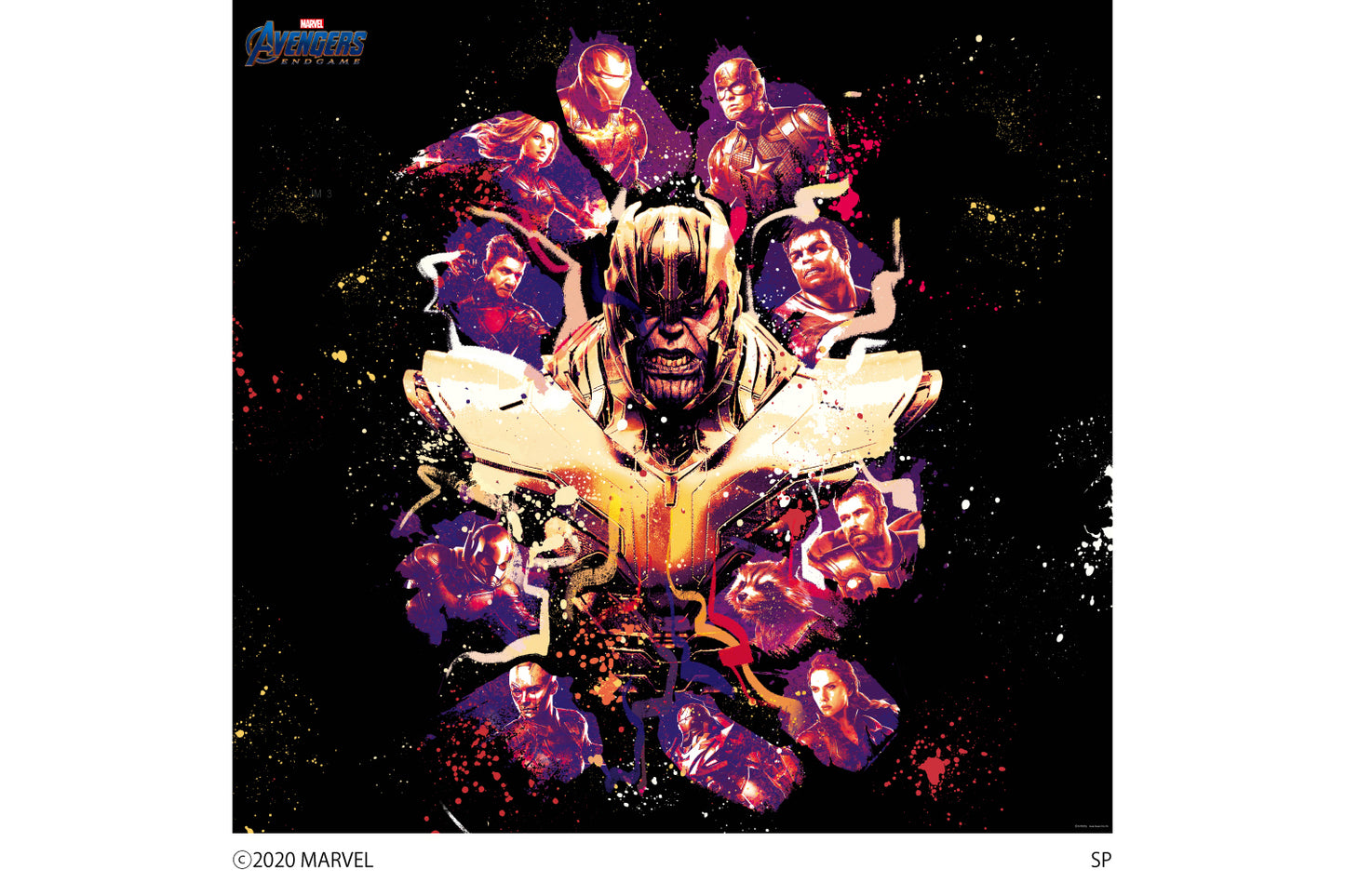 M025 MARVEL 《AVENGERS ENDGAME》 6シートタイプ