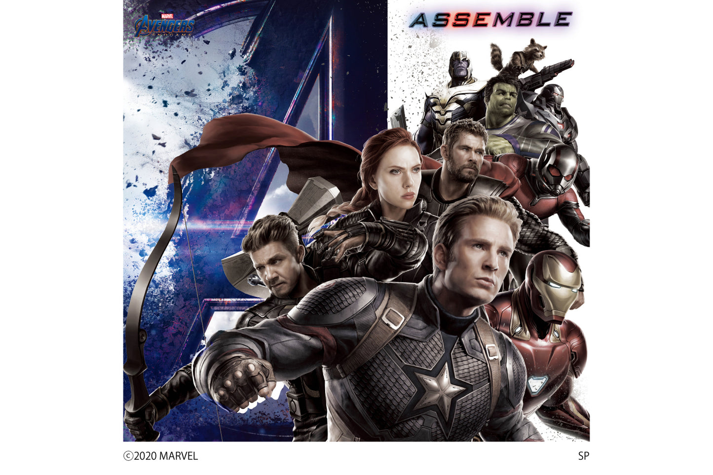 M029 MARVEL 《AVENGERS ENDGAME》 6シートタイプ