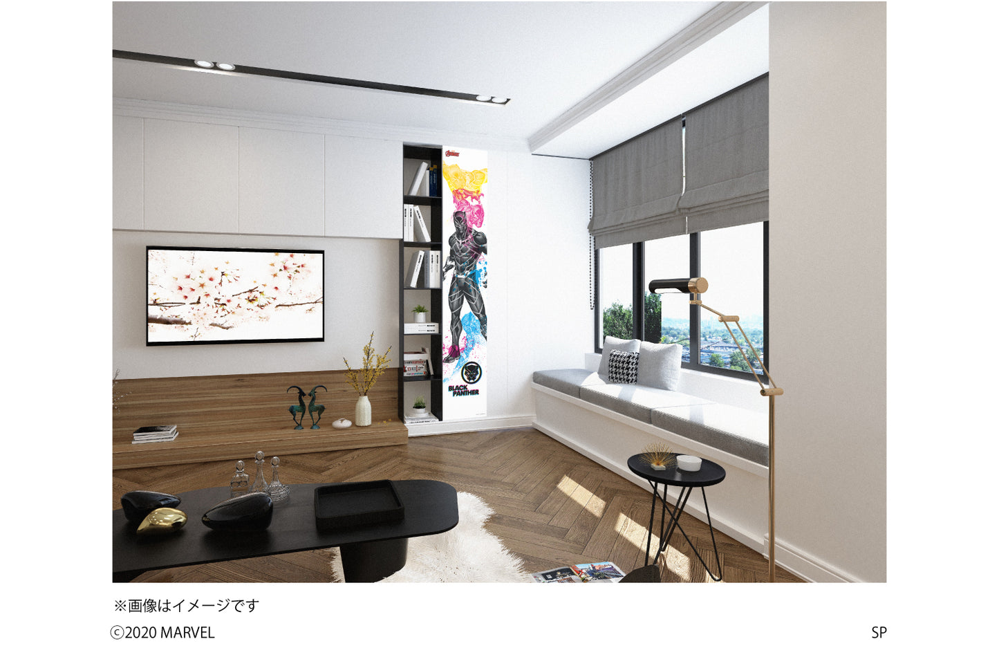 M005 MARVEL 《AVENGERS》 ブラックパンサー 1シートタイプ