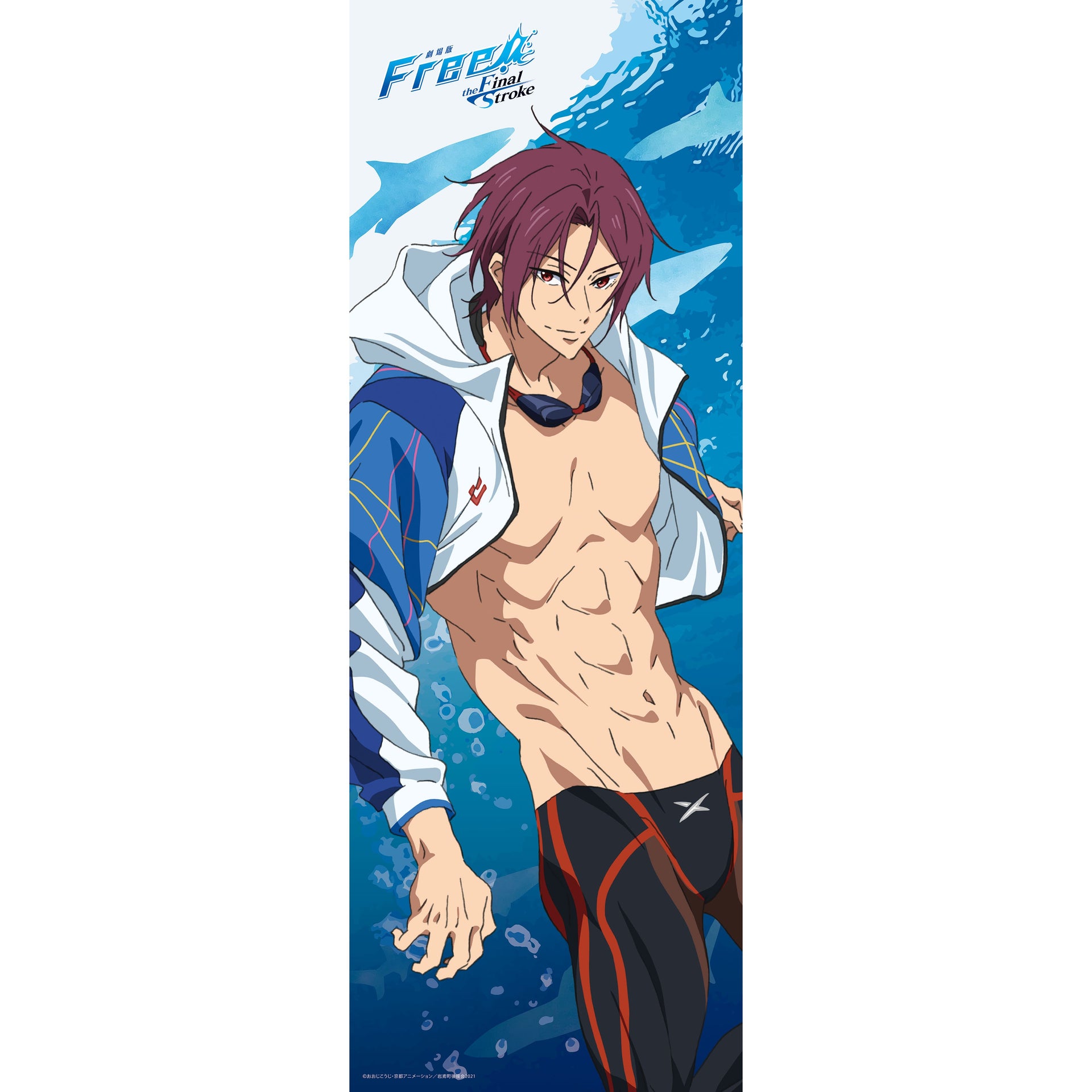 劇場版 Free!-the Final Stroke- ウォールステッカー ver.2（03 松岡凛 