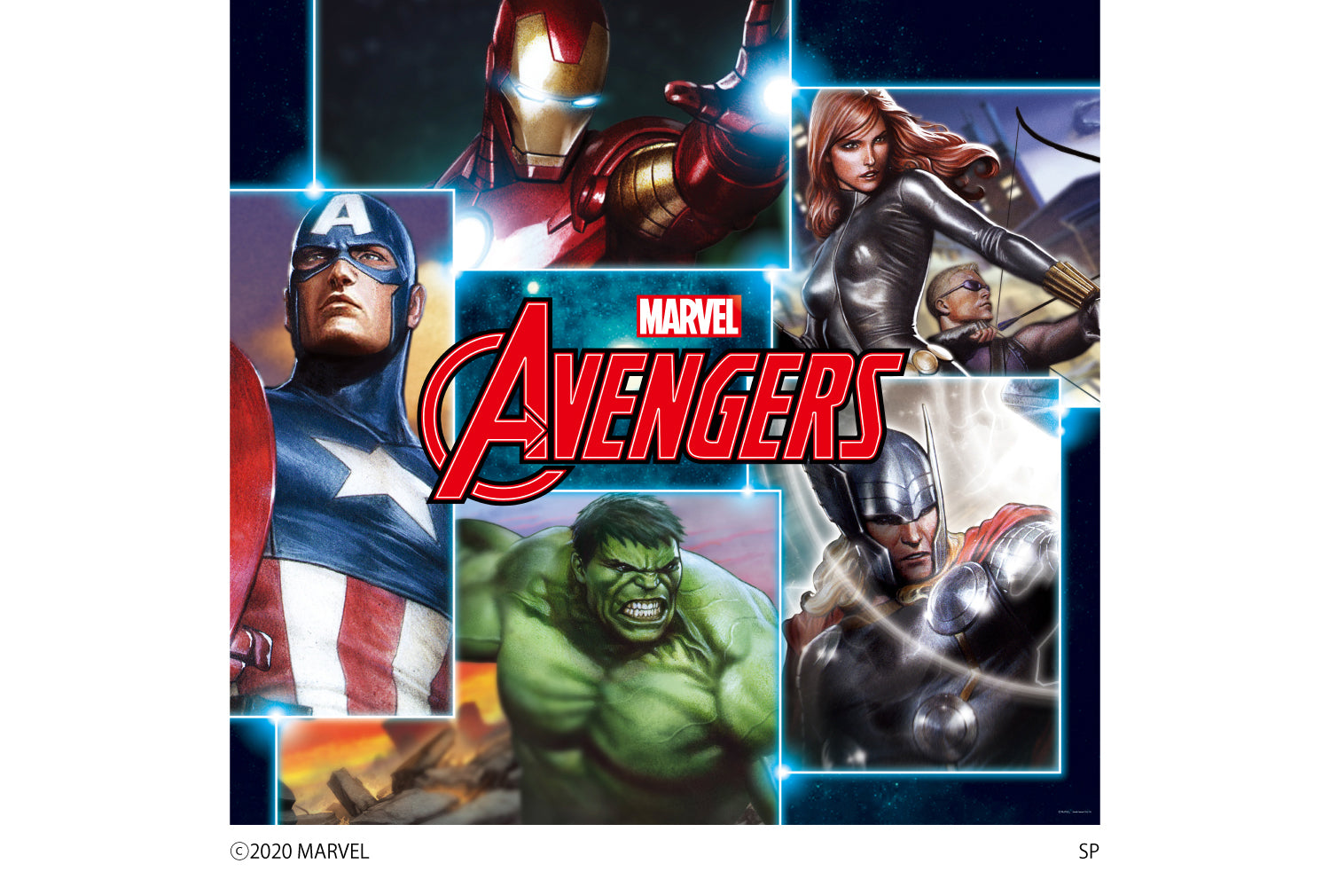 M033 MARVEL 《AVENGERS》 6シートタイプ